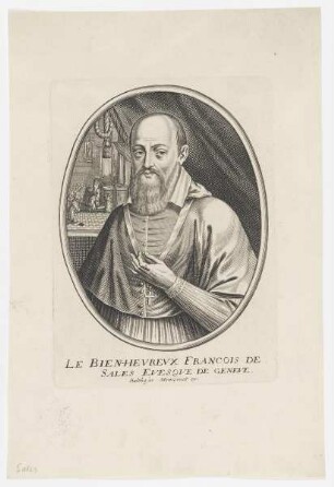 Bildnis des Francois de Sales, Bischof von Genf