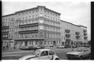 Kleinbildnegative: U.a. besetzte Häuser, Bülowstraße, 1981
