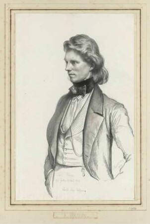 Bildnis Braun, Emil (1809-1856), Archäologe, Kunsthistoriker
