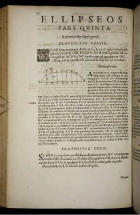 Pars quinta. Varias exhibet ellipsis geneses.