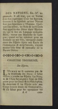 Chapitre troisieme.