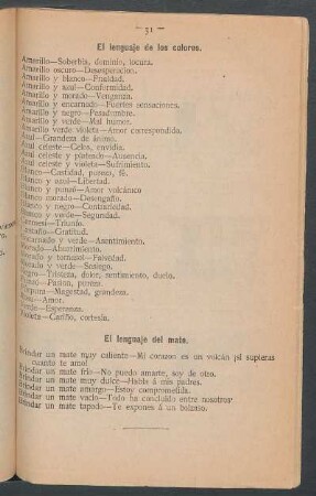 El lenguaje de los colores