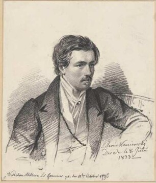 Bildnis Ahlborn, August Wilhelm Julius (1796-1857), Maler