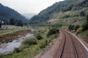 Schenkenzell; Schiltach: Bahnstrecke im Kinzigtal