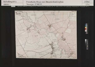Leipziger Braunkohlengebiet mit dem staatlichen Erwerb zum Abbau der Kohle; Fluren Gaulis, Rötha, Kreudnitz, Espenhain, Trachenau, Treppendorf, Zöpen, Hain, Kieritzsch, Kahnsdorf, Pürsten, Großzössen und Kleinzössen