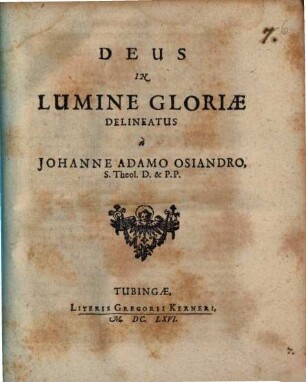 Deus In Lumine Gloriae