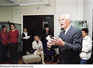Eröffnung durch Dr. Thomas Bürger (Generaldirektor SLUB Dresden)