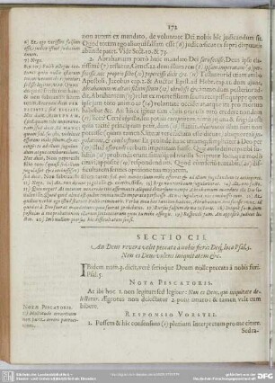 Sectio CII. An Deus revera velit peccata a nobis fieri: Deq[ue] loco Psal. 5. Non es Deus volens iniquitatem [et]c.