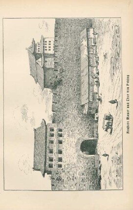 Aeußere Mauer und Thor von Peking