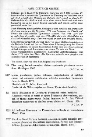 Paul Dietrich Giseke.