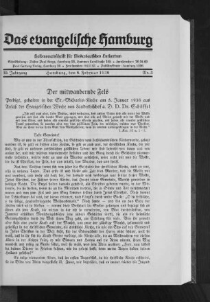 Der mitwandernde Fels