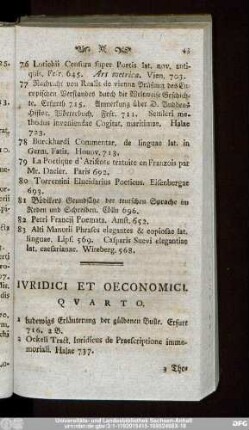 Iuridici Et Oeconomici.