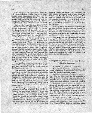 Correspondenz - Nachrichten aus dem österreichischen Kaiserstaat.