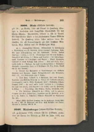 3206. Riese (Wilhelm Friedrich)