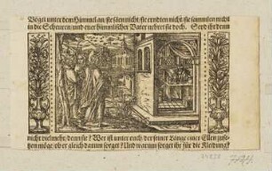 Vom Schätzesammeln und Sorgen, erstmals erschienen in: Martin Luther: „Conciones Diebus dominicis et Festis Domi publiceque habitae“, Annaburg 1597