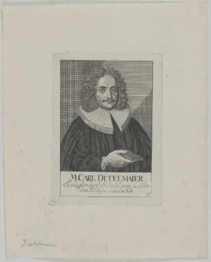 Bildnis des Carl Ditelmaier