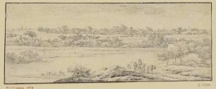 Kleine holländische Landschaft in Friesform