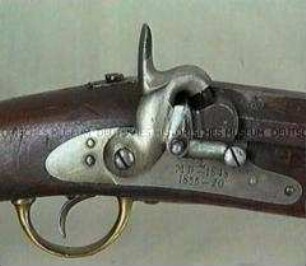 Dornbüchse mit Perkussionsschloss für Scharfschützen, Königreich Dänemark, Modell 1848