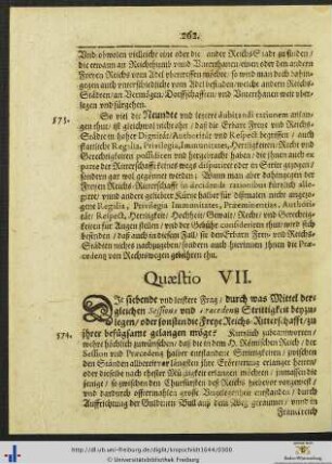 Quaestio VII