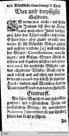 Vier und dreyssigste Geschicht