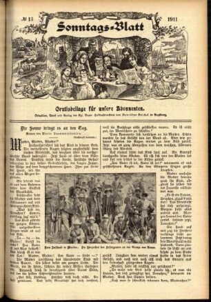 Ausgabe vom Sonntag, den 26. März 1911.