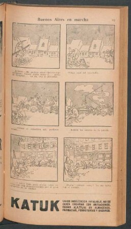Buenos Aires en marcha - [Cómic]