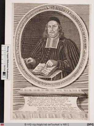 Bildnis Johann Leonhard Schöpff