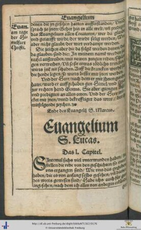Evangelium S. Lucas