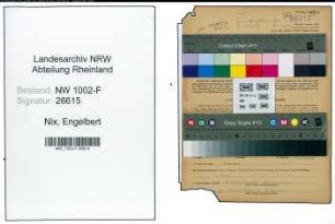 Entnazifizierung Engelbert Nix, geb. 30.12.1905 (Angest.)