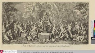 Feste de BACCHUS, celebrée par des Satyres et des Bacchantes
