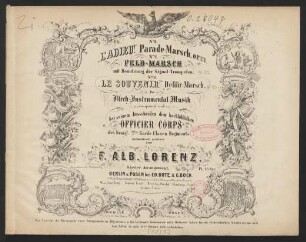 No. 1 "L'Adieu!" : Parade-Marsch : Op: 171