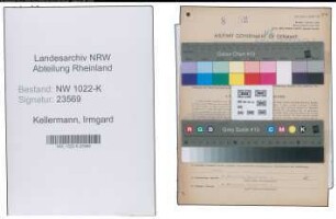 Entnazifizierung Irmgard Kellermann , geb. 11.02.1912 (Buchhalterin)