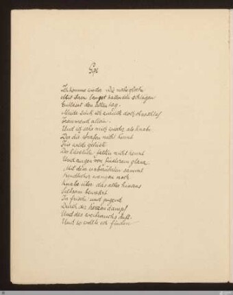 Gift (Gift der Nacht) : [SW I: H7]; [SW I, S. 75/128-129]