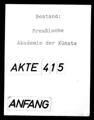 Schülerlisten von Akademie, Bauakademie, Kunstgewerbe- und Baugewerbeschule