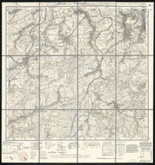 Meßtischblatt 5340 : Planitz (Sächs.) - Fraureuth Süd (Preuss.), 1938 : Planitz (Sächs.) - Fraureuth Süd (Preuss.). - Umdr.-Ausg., aufgen. 1913, hrsg. 1916, bericht. 1925. - 1:25000. - Leipzig, 1938. - 1 Kt.