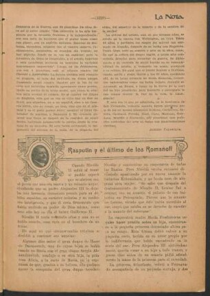 Rasputin y el último de los Romanoff