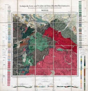 [4129] Harzburg, Geologische Karte von Preußen und benachbarten Bundesstaaten