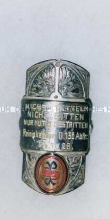 Fahnennagel der SPD von Reinickendorf