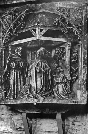 Gent, Abtei St. Bavo, Christi Geburt im ehem. Refektorium das Musée Lapidaire