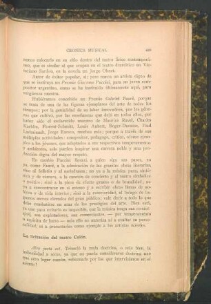 La licitación del teatro Colón