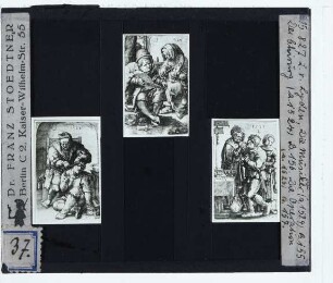 Leyden, Die Musiker (Druck, Expl. Washington, NG 1943.3.5683),Leyden, Die Musiker (Druck),Leyden, Der Zahnarzt (Washington NGA 1943.3.568),Leyden, Der Zahnarzt (Druck),Leyden, Der Chirurg (Washington NGA 1943.3.5682),Leyden, Der Chirurg (Druck)
