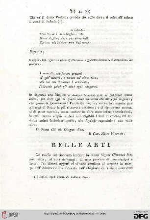 Belle arti