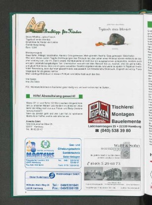 Hilfe! Abwechslung gesucht!