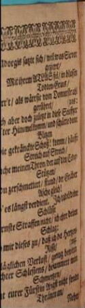 Als Der Hoch-Edelgebohrne Gestrenge Herr Christian von Hofmannswaldau, auf Arnolds-Mühle, Der Röm. Kays. Majest. Raht, wie auch der Käyser- und Königl. Stadt Breßlau Praeses, und des Königl. Burglehns Namslau Director, den 30. Aprilis des 1679sten Jahres, Mit Christ-Adelichen Ceremonien in hoch-ansehnlicher Versammlung beerdiget wurde, Entwarff Das bethränte Breßlau, Christian Gryphius