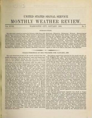 Monthly weather review. 18. 1890