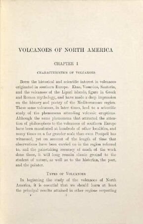 Volcanoes of North America : A Reading Lesson for Students of Geography and Geology