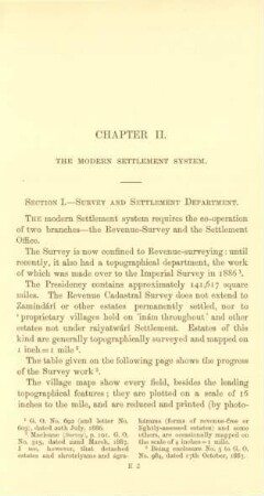 Chapter II. The modern settlement system