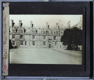 Blois, Schloss : Flügel Ludwig XII., Fassade