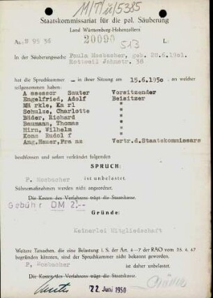 Mosbacher, Paula