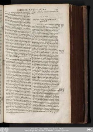 Cap. III. Imaginem Dei non fuisse ipsam hominis substantiam.